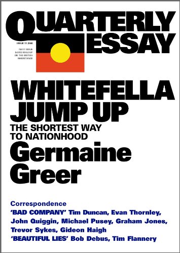 Whitefella Jump Up: The shortest way to nationhood (Quarterly Essay 11)